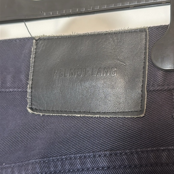 Helmut Lang Blue Ripped Cotton Pans Size 31x32 GREAT CONDTION - Picture 14 of 16